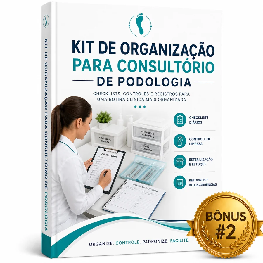 Kit de Organização para Consultório de Podologia